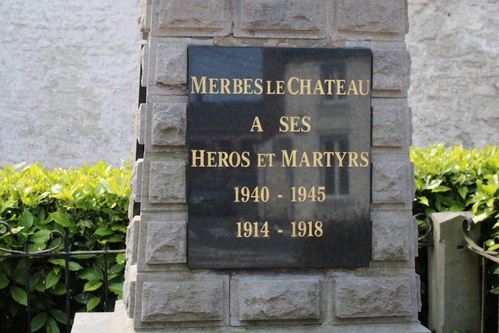 Oorlogsmonument Merbes-le-Château	 #2