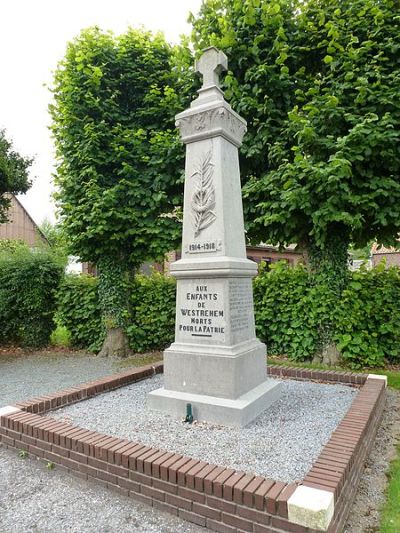 Oorlogsmonument Westrehem