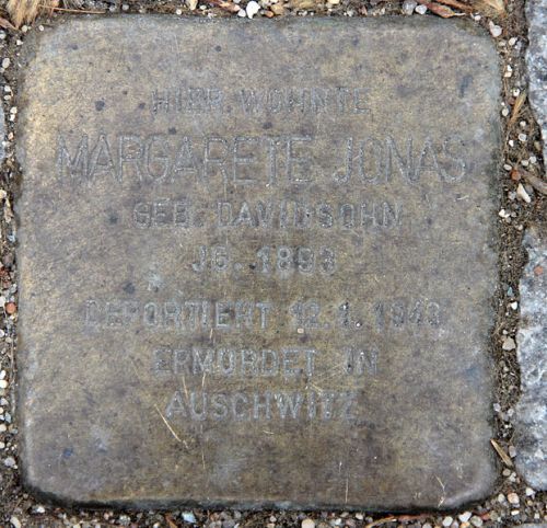 Stumbling Stones Spichernstraße 20 #3