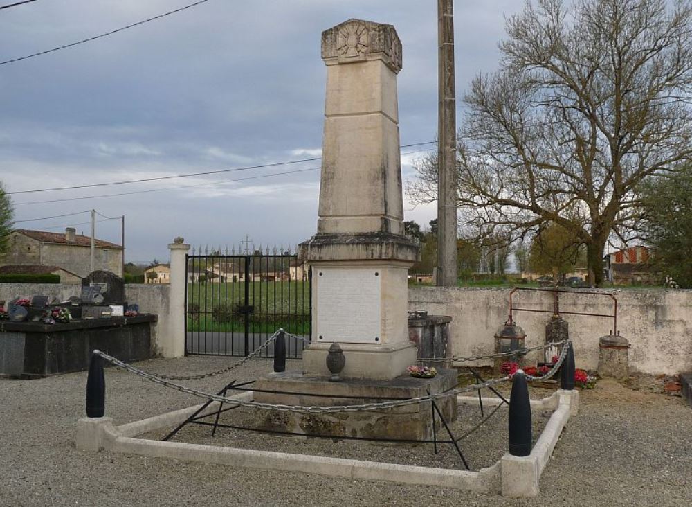 War Memorial Gauriaguet #1
