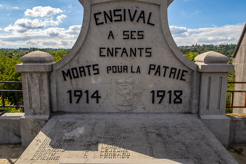 Monument Begraafplaats Ensival #2