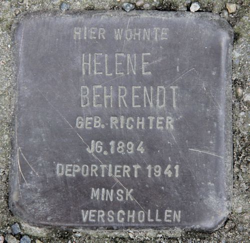 Stolpersteine Bredowstrae 49 #1