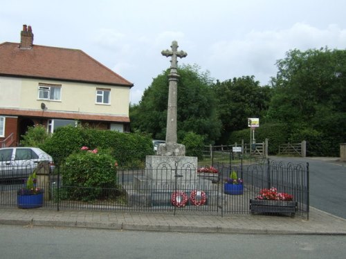 War Memorial Harby #1