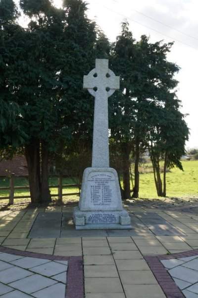 Oorlogsmonument Grainthorpe #1