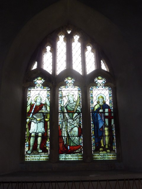 War Memorial Window St. Margaret Church #1