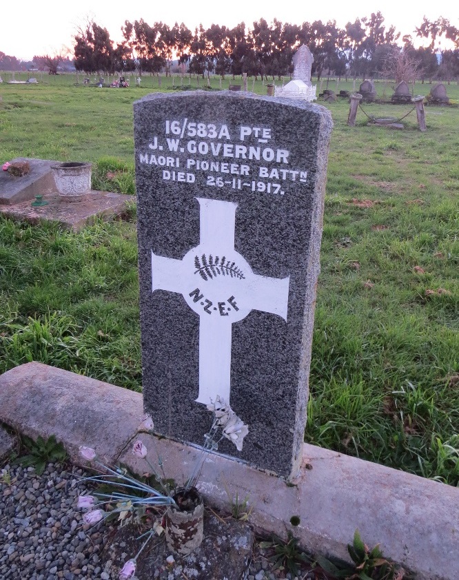 Oorlogsgraf van het Gemenebest Te Ore Ore Maori Cemetery