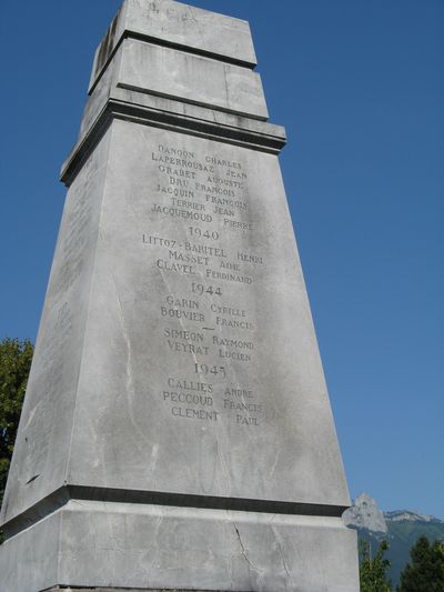 War Memorial Saint-Jorioz #2