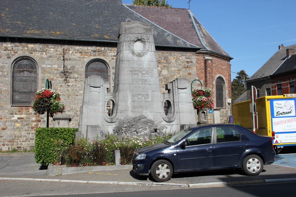 Oorlogsmonument Neufvilles	 #1