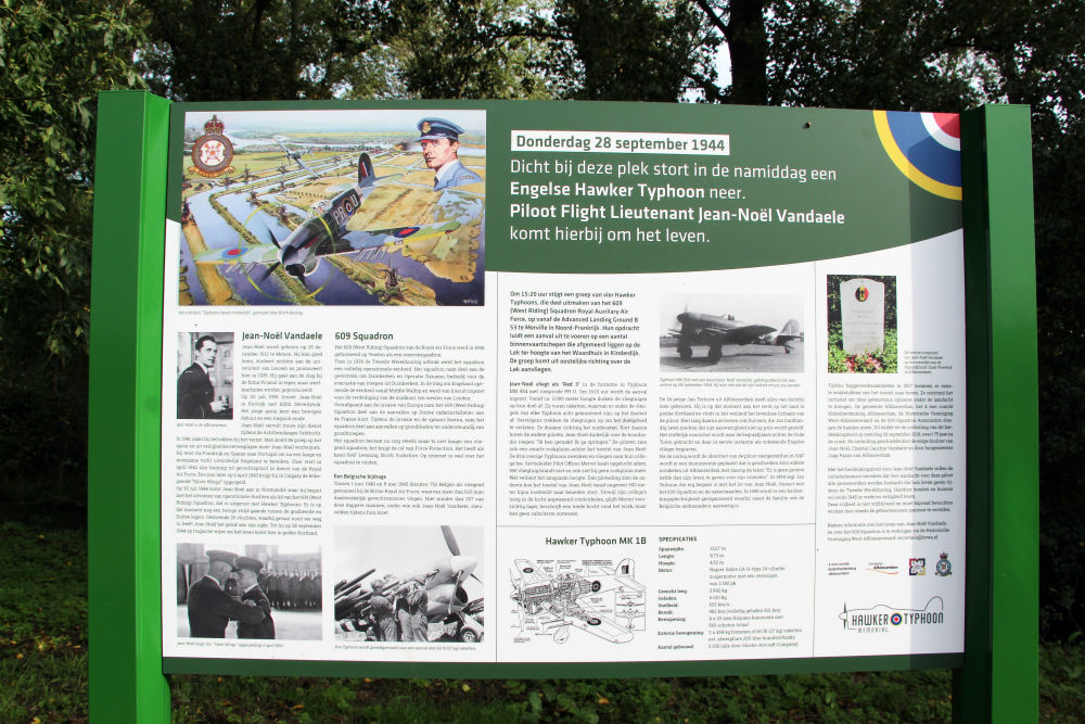 Crashlocatie Hawker Typhoon MN 954 PR-U  #3