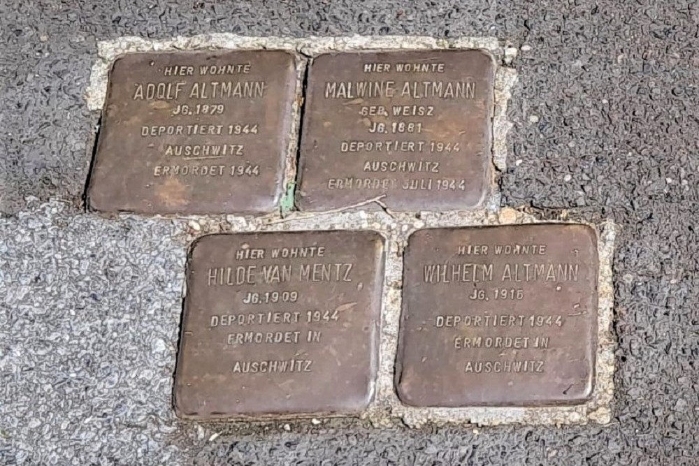 Stumbling Stones Zuckerbergstraße 16 #3
