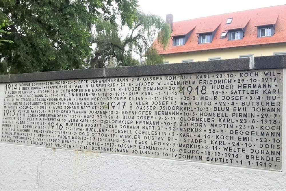 Oorlogsmonument Reichenau #1