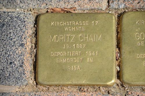 Stolpersteine Kirchstraße 17
