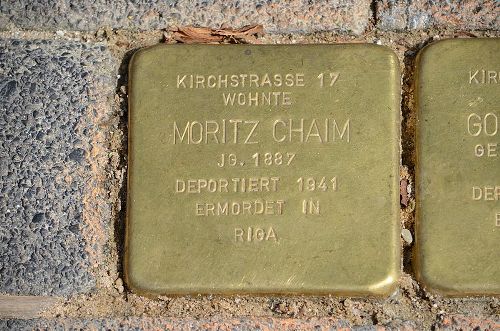 Stolpersteine Kirchstrae 17