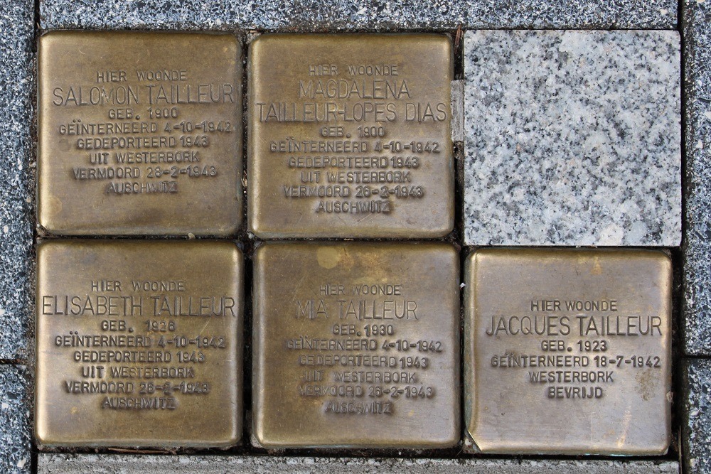 Stolpersteine Rijnstraat 156