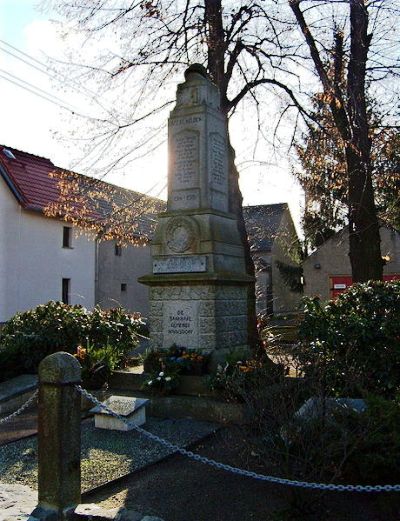 Oorlogsmonument Wainsdorf #1