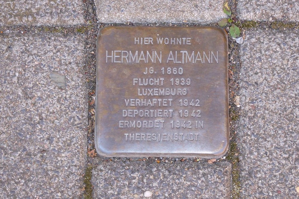 Stolpersteine Mühlenstraße 18