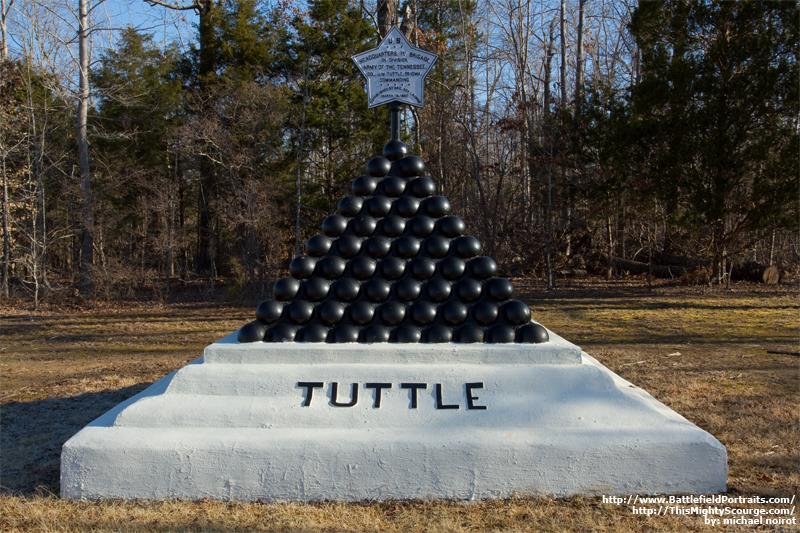 Locatie-aanduiding Hoofdkwartier US Colonel James M. Tuttle