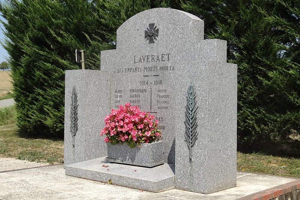 Oorlogsmonument Laveraët #1
