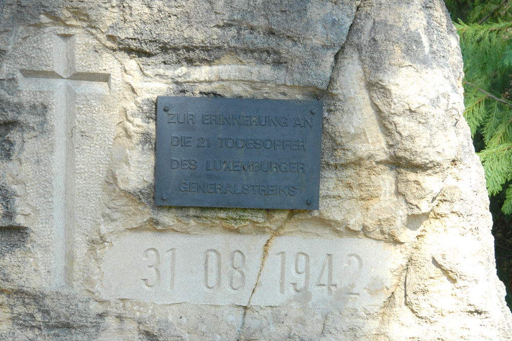 Memorial Stone Streikopfer 1942 #2