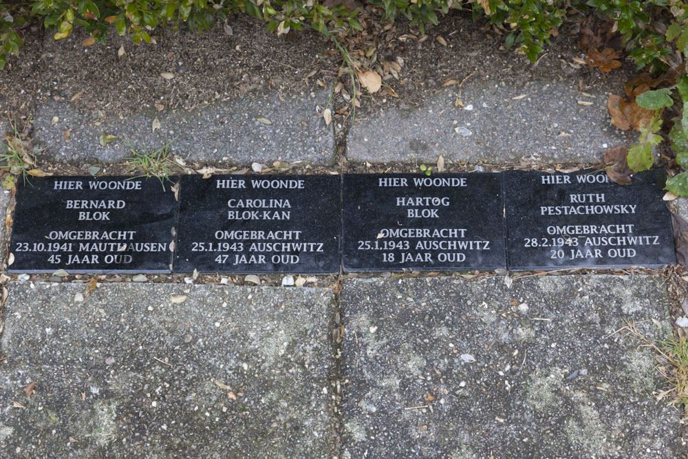 Memorial Stones Wijnruitstraat 62 #1