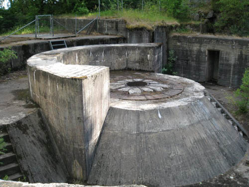 Atlantikwall - Batterie M.K.B. 6/501 Nötteröy #4