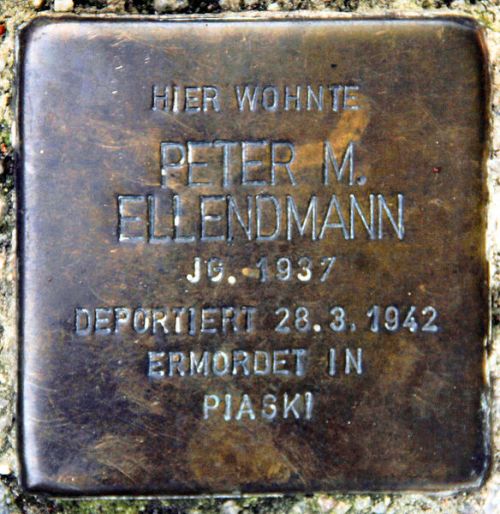 Stolpersteine Grner Weg 15 #2