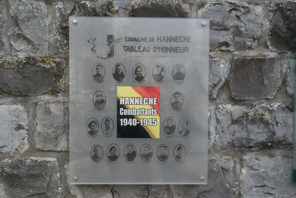 Oorlogsmonument Begraafplaats Hannêche #2