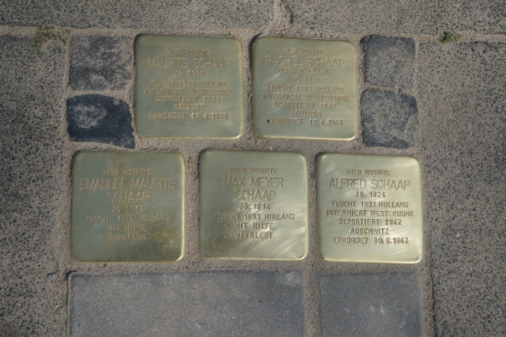 Stolpersteine Pannofenstrae 5 #1