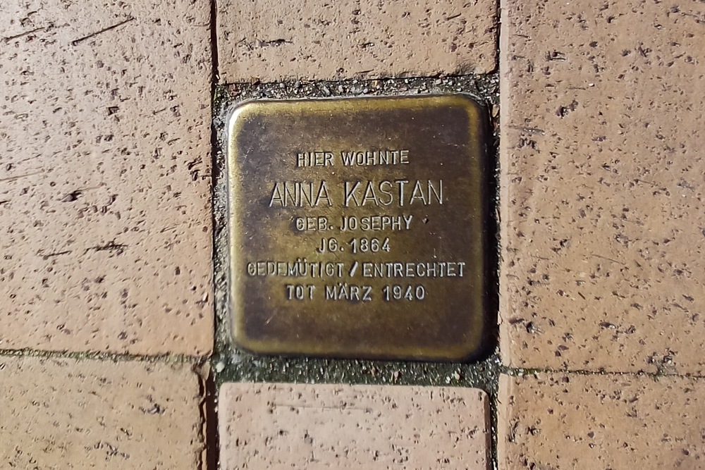 Stolperstein Schlostrae 23-25 #1