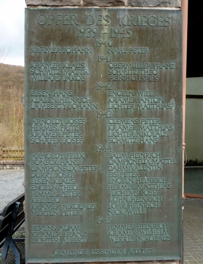 Oorlogsmonument Lissingen #4