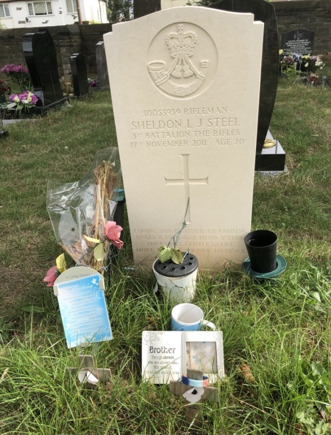 British War Grave Armley Hill Top Cemetery #1