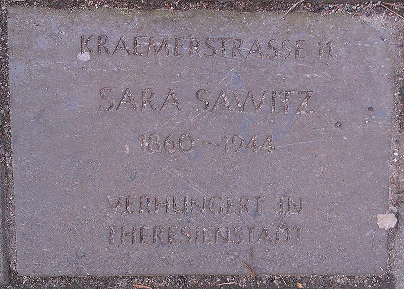 Gedenksteen Krmerstrae 4/5 (was Krmerstrae 11) #1