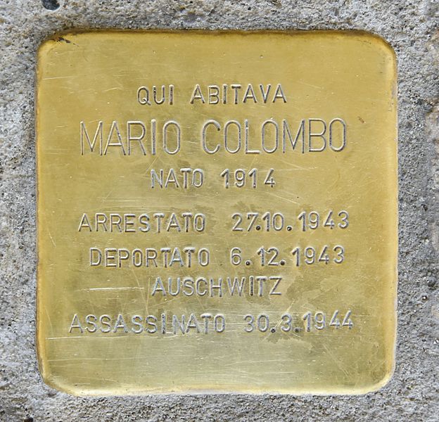 Stolpersteine Piazza Castello 161 #3