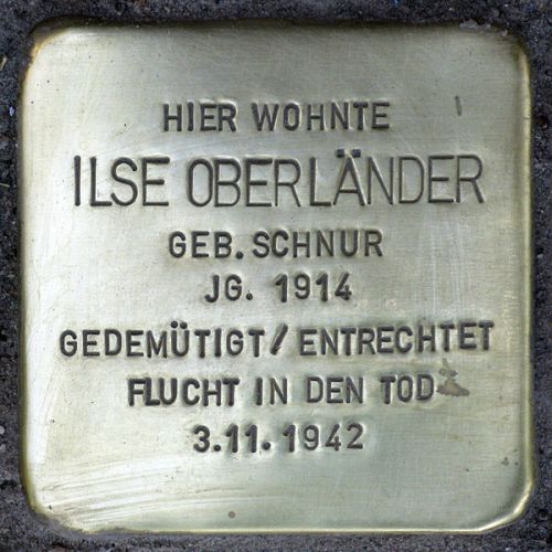 Stolpersteine Hohenzollerndamm 4 #4