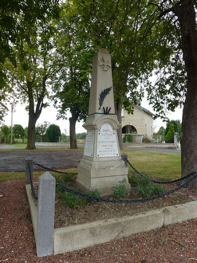 Oorlogsmonument Doux