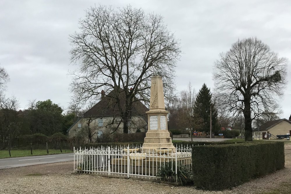 Oorlogsmonument Santans