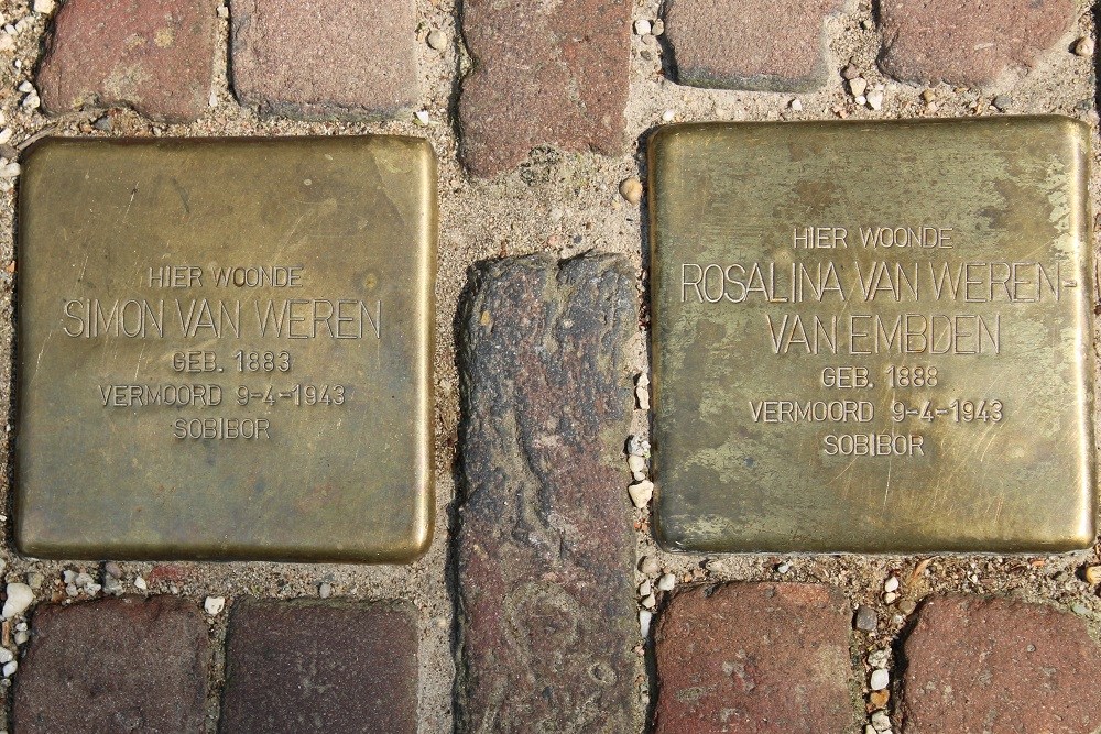 Stolpersteine Jonas Danil Meijerplein 17