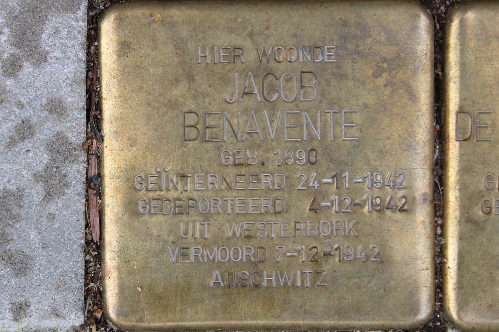 Stolpersteine Roerstraat 31 #2