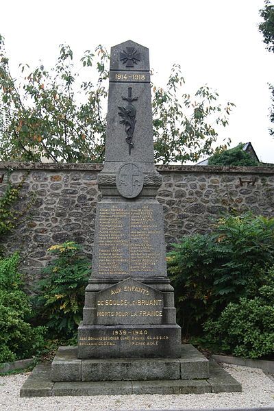 Oorlogsmonument Soulg-sur-Ouette