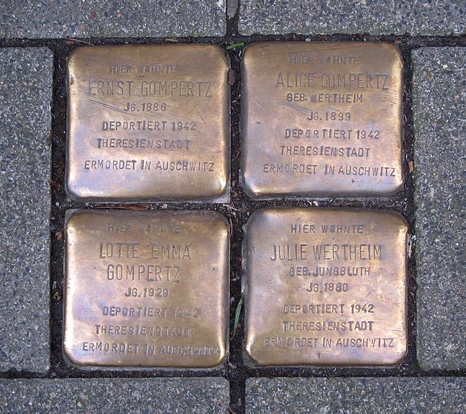 Stumbling Stones Wermingser Straße 2 #1