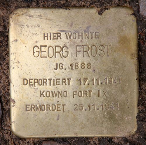 Stolpersteine Witzlebenstrae 20 #3