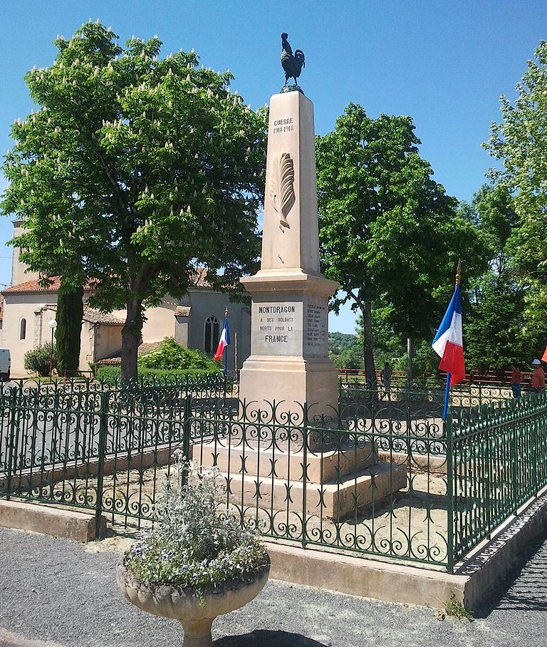 Oorlogsmonument Montdragon