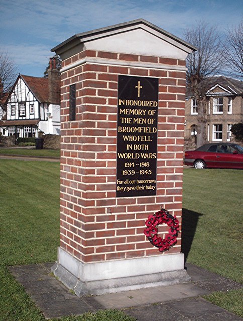 Oorlogsmonument Broomfield #1