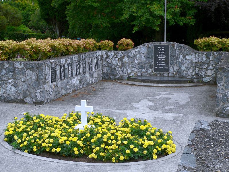 Monument Tweede Wereldoorlog Te Awamutu #1