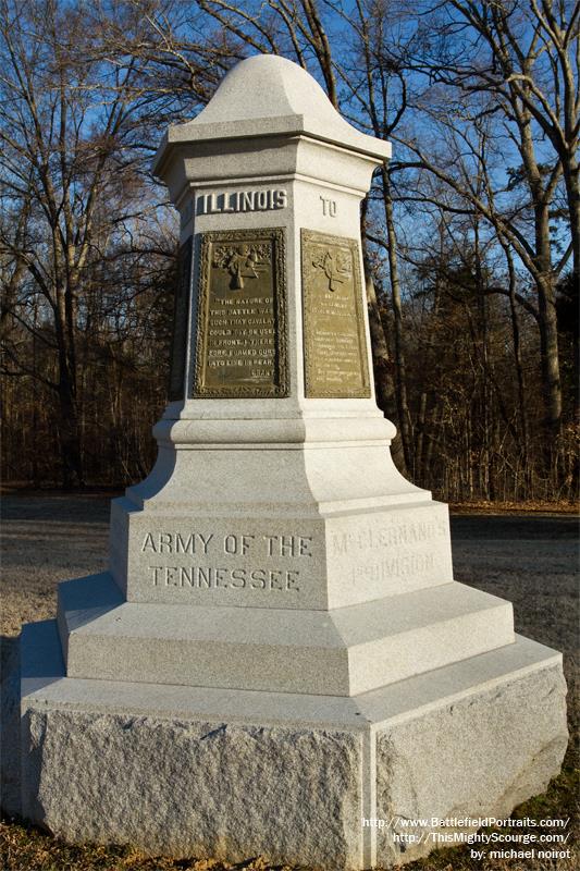 16th Illinois Cavalry - Company B Monument