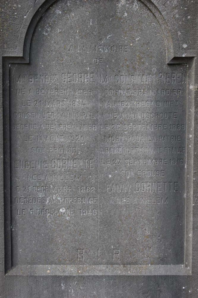 French War Grave Beveren-IJzer #2