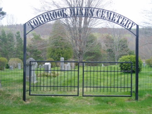 Commonwealth War Grave Torbrook Mines Cemetery