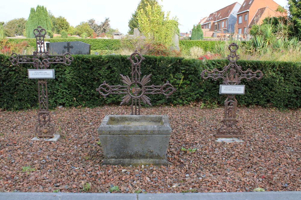 Belgische Oorlogsgraven Tournai Begraafplaats Nord	 #4