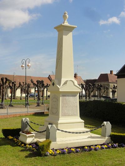 Oorlogsmonument La Neuville-en-Hez #1