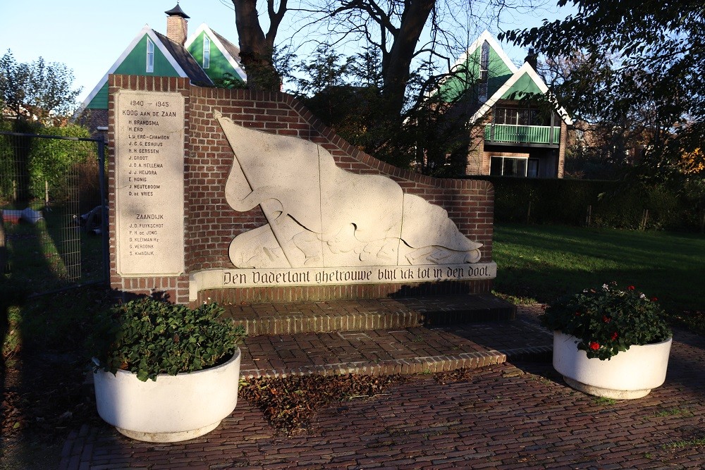 Oorlogsmonument Koog aan de Zaan